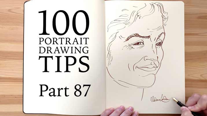 100 Portrait Drawing Tips - Life Drawing Academy