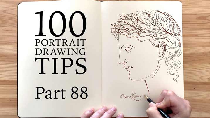 100 Portrait Drawing Tips - Life Drawing Academy