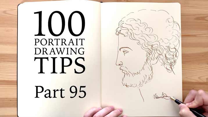 100 Portrait Drawing Tips - Life Drawing Academy