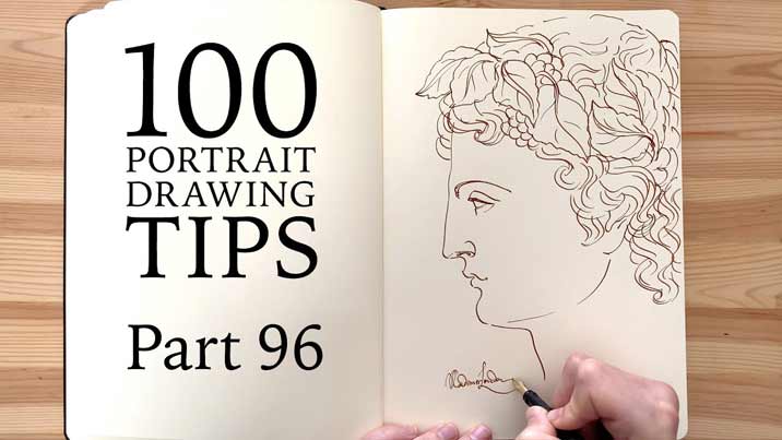 100 Portrait Drawing Tips - Life Drawing Academy