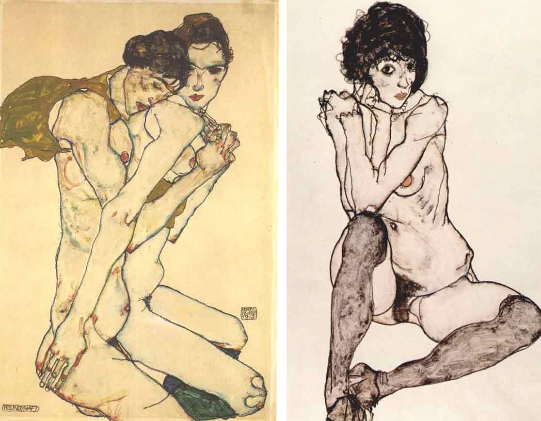 Three Life Drawing Artists of the 20th Century