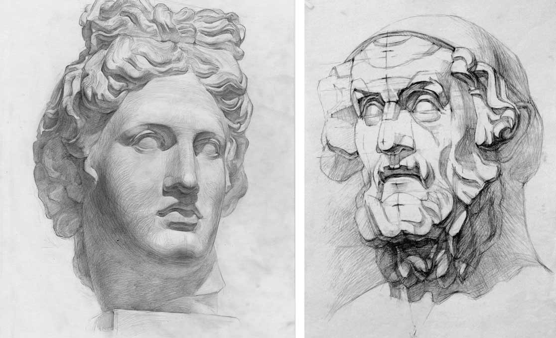 Why you need constructive drawing to draw portraits